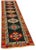 Textile Multicolor Bohemian Runner Rug For Sale - Image 7 of 7