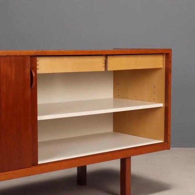 Vintage Sideboard in Teak Veneer from Ulferts, Sweden, 1960s For Sale - Image 5 of 11