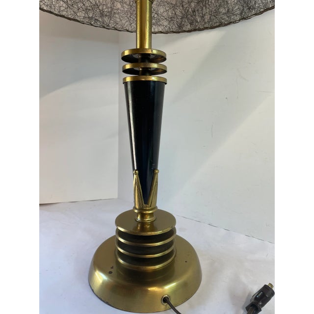 Space Age Atomic Mid Century Table Lamp For Sale - Image 11 of 13