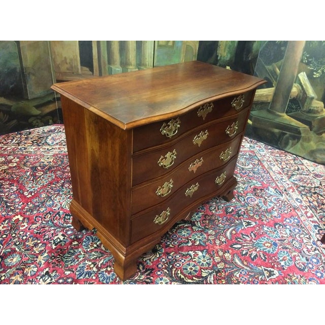 Vintage Bachelor Chest, Four Drawer Chest, Statton Furniture For Sale - Image 6 of 16