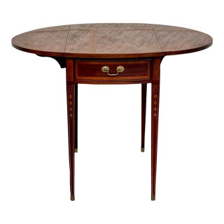 Pembroke Dropleaf Table American Masterpiece by Hickory For Sale