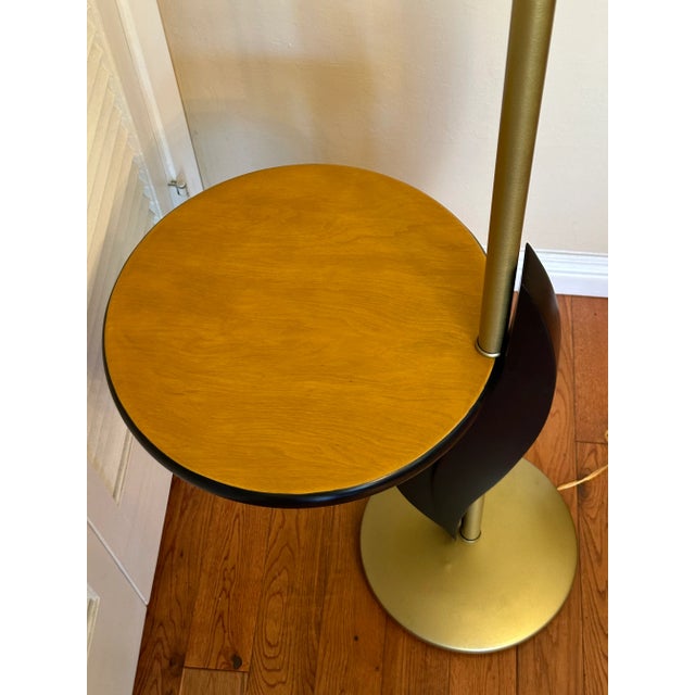Mid Century Arlus Sculpture Table Floor Lamp With Integrated Table For Sale - Image 9 of 9