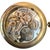 Black 1950s Rolex Speckled Gold Dial 33mm 18k Gold Precision Leather Watch For Sale - Image 8 of 12