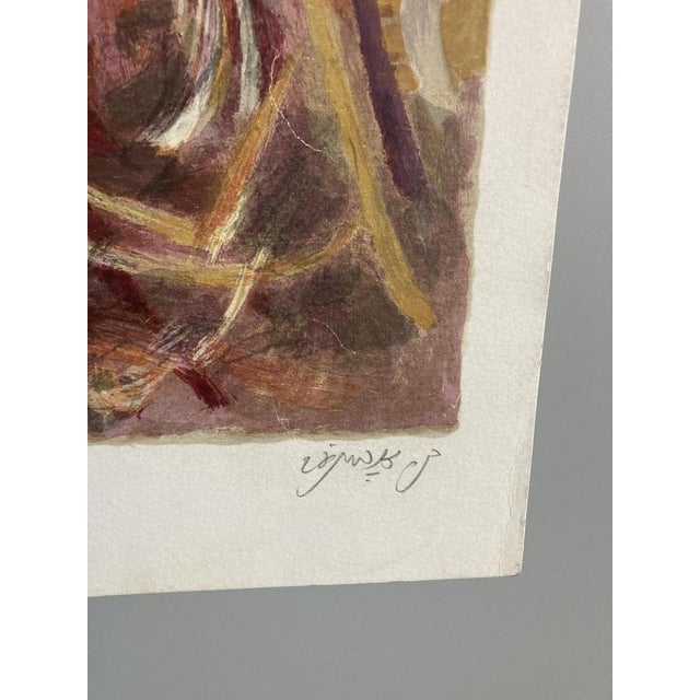 After Avinoam Kosowsky, Original Lithograph, 1980s, Lithograph For Sale - Image 7 of 12