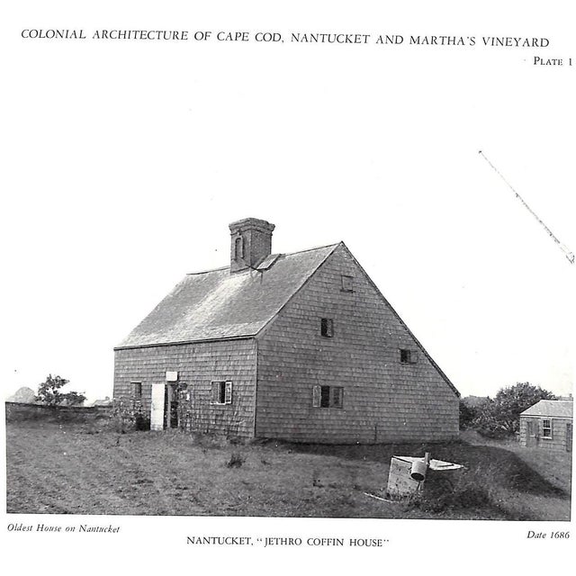 "Colonial Architecture of Cape Cod, Nantucket and Martha's Vineyard" 1932 Poor, Alfred Easton For Sale - Image 9 of 12