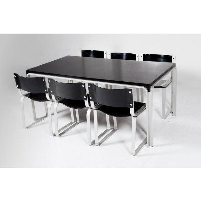 Dining Set by Pierre Mazairac for Pastoe, 1970s, Set of 7 For Sale - Image 12 of 12