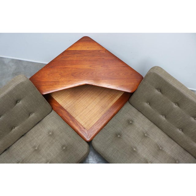 Extremely rare & stunning! this fully original ''minerva seating group'' by peter hvidt & orla mølgaard-nielsen for france...