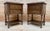 Early 20th Century French Nightstands In Carved Walnut Two Drawers And Shelf, Set Of 2 For Sale - Image 17 of 18