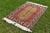 Traditional 1960s Vintage Turkish Floral Desing Red Handmade Kayseri Rug For Sale - Image 3 of 12
