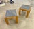 Slate Top Oak Tables For Sale - Image 9 of 12