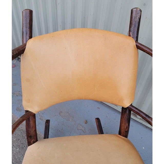 1930s 1930's Old Hickory Barrel Back Rocking Chair For Sale - Image 5 of 9