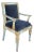 Hendrix Allardyce Neoclassical Venetian Style Giltwood Chair W Mohair - 1 of 2 Available For Sale