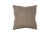 Transitional Teddy Pewter 22x22 Pillow For Sale - Image 3 of 3