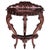 19th French Regency Wall Carved Walnut Console Table For Sale - Image 9 of 9