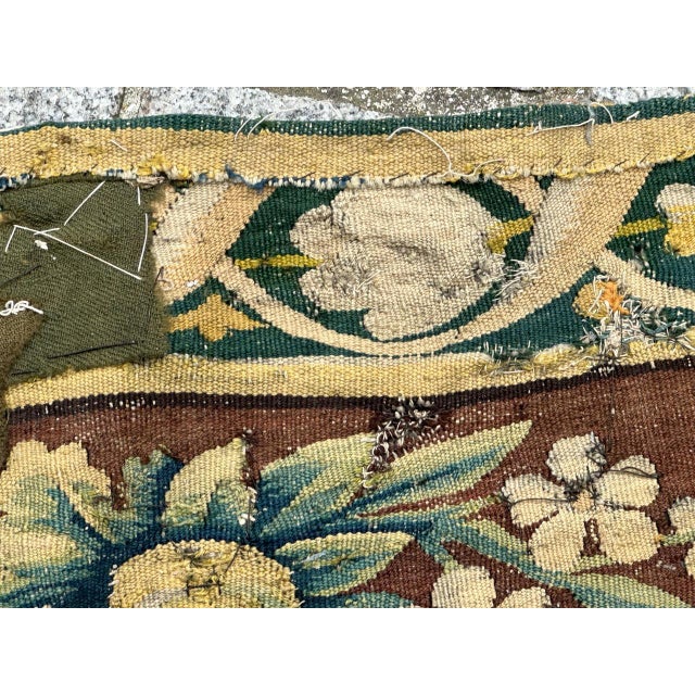 Antique French Aubusson Tapestry For Sale - Image 18 of 18
