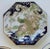 Chinoiserie Olive and Navy Blue Flowers and Borders Wall Plate Curation-Set of 9 For Sale - Image 3 of 13