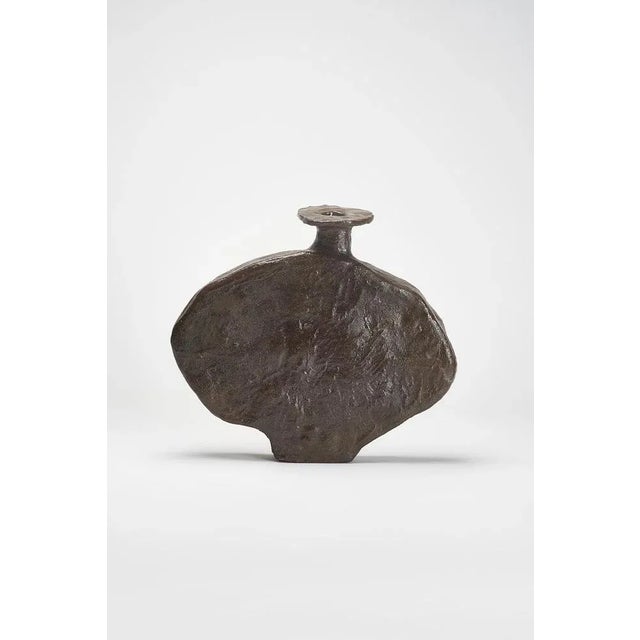 Ombe vase by Willem Van Hooff Dimensions: W 23 x H 28 cm Materials: Earthenware, ceramic, pigments and glaze. Willem van...
