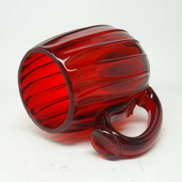 Beer Cup by J. Słuczan-Orkusz for Krakow Institute of Glass, Poland, 1970s For Sale - Image 6 of 10
