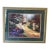 1996 Thomas Kinkade “Spring Gate” Large Framed Print For Sale