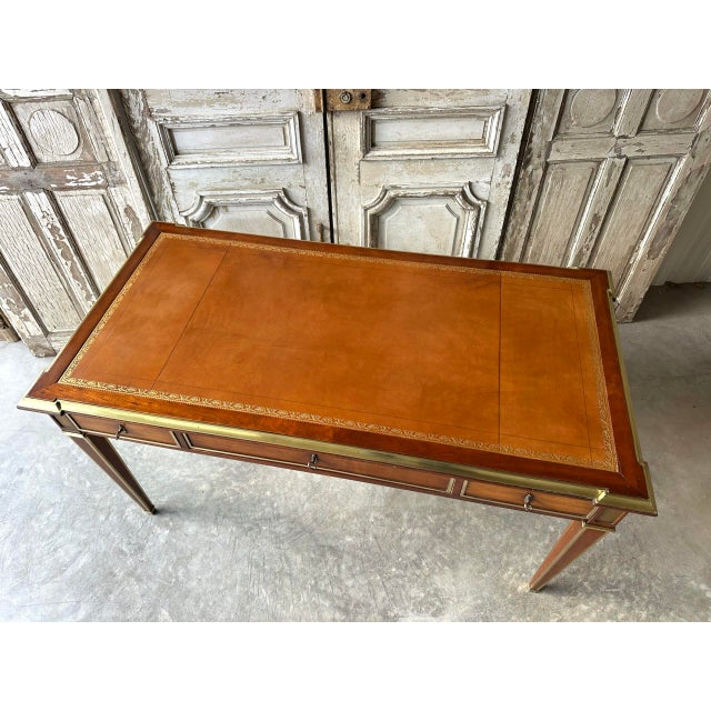 20th-Century Directoire Flat Desk, 1970s For Sale - Image 8 of 13