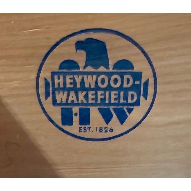 Mid-Century Modern Heywood Wakefield Black Lacquered Dresser For Sale - Image 10 of 10