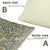 Fabdivine Indian Block Print Cushion Cover 22x22 Inch Cotton Satin-Throny Stems For Sale - Image 4 of 5