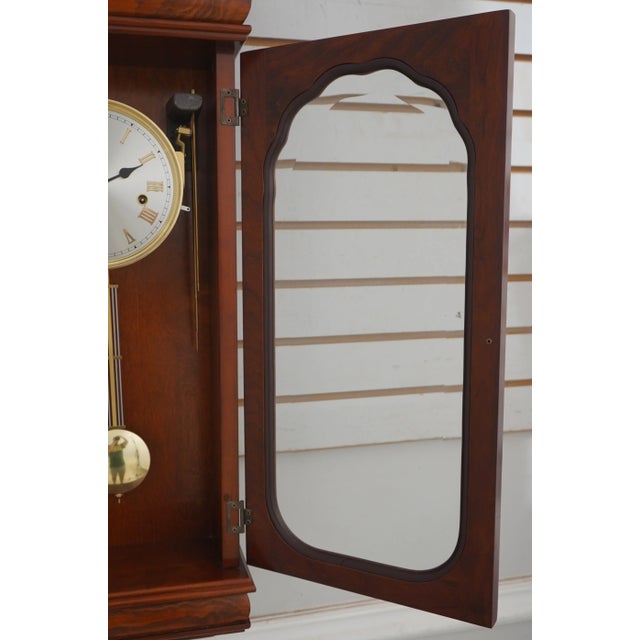 Hentschel Cherry Hanging Wall Clock For Sale - Image 4 of 14