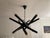 Tubular Sputnik Style Metal Chandelier For Sale In Los Angeles - Image 6 of 9