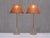 Table Lamps in Brass, Glass and Rattan from Falkenbergs Belysning, 1960s, Set of 2 For Sale - Image 9 of 12