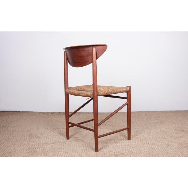 Danish Model 316 Chairs in Teak and Seagrass by Peter Hvidt and Orla Molgaard-Nielsen for Soborg Mobelfabrik, 1960s, Set of 6 For Sale - Image 13 of 18