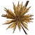 Brutalist Torch‑Cut Sunburst Coffee Table Mid-Century Modern Silas Seandel Style For Sale In Philadelphia - Image 6 of 12
