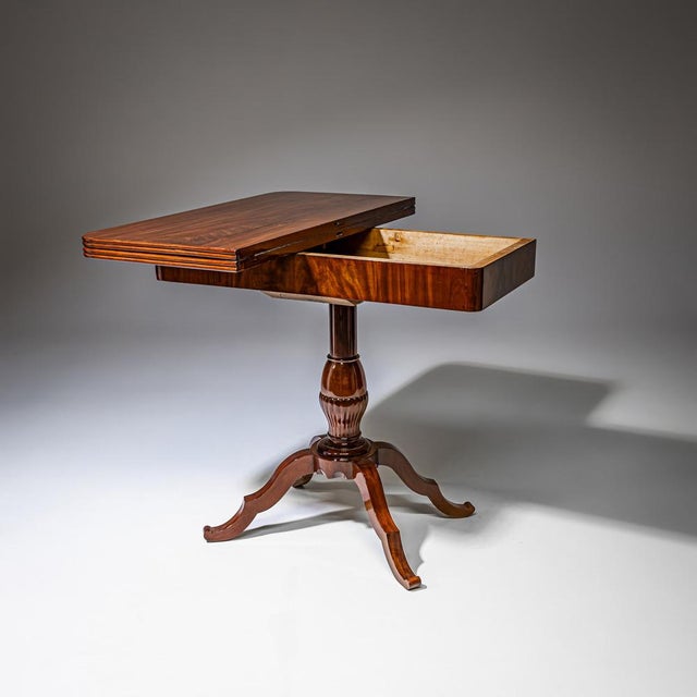 Antique German Game Table For Sale - Image 3 of 7