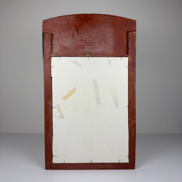 Vintage Wooden Wall Mirror, India, 1970s For Sale - Image 18 of 18