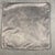 2020s Handmade Distressed Gray Textured Velvet Square Throw Pillow Cover 21x21 Usa For Sale - Image 5 of 6