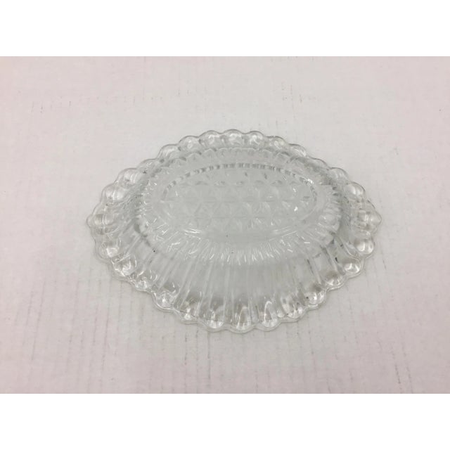 Vintage Cut Glass Dish For Sale - Image 9 of 10