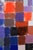 Blue "Squares / Orange Blue Grey" Large Abstract Oil Painting by Simon Findlay For Sale - Image 8 of 13