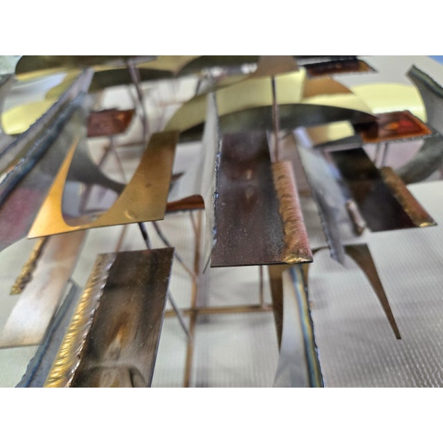 Abstract Metal Wall Art by Jere For Sale - Image 9 of 9