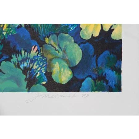 Artist: Joan Melnick, American (1942 - ) Title: Coral 3 Year: 1979 Medium: Lithograph, signed and numbered in pencil...
