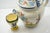 Traditional Vintage HenRiot Quimper Faience Pottery Teapot & Coordinating Egg Cup For Sale - Image 3 of 8