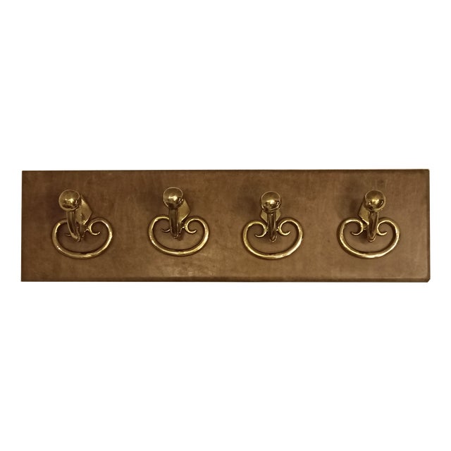 Wall Coat Rack by Aldo Tramontano, Italy, 1960s For Sale