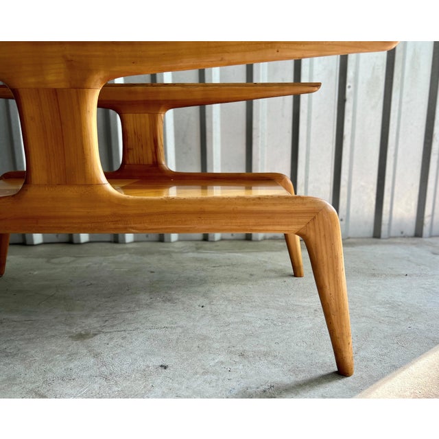 An exceptionally rare coffee table designed by Gio Ponti and manufactured by Domus Nova in the 1950s. This model was...