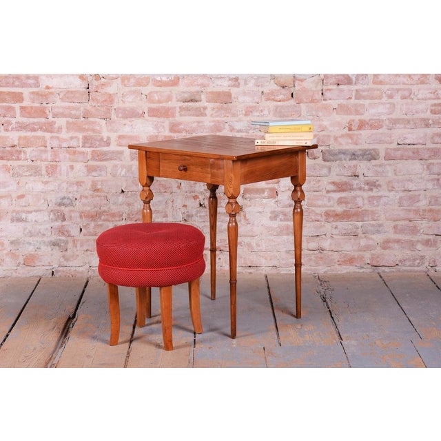 Biedermeier Side Table in Ash and Elm, Czech, 1810s For Sale - Image 12 of 14