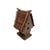Handcrafted Wooden Twig Roof Arts. & Crafts Birdhouse For Sale - Image 4 of 7