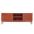 Wood Arne Vodder Style Mid Century Teak Credenza For Sale - Image 7 of 13