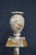 Italian Style Onyx Pedestal With Urn For Sale - Image 4 of 15