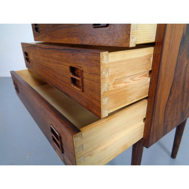 Rosewood Chest of Drawers from Brouer Møbelfabrik, Denmark, 1960s For Sale - Image 16 of 18