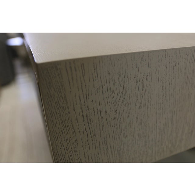 2020s Artistica Home Signature Designs Gradient Bistro Table in White Grey For Sale - Image 5 of 9