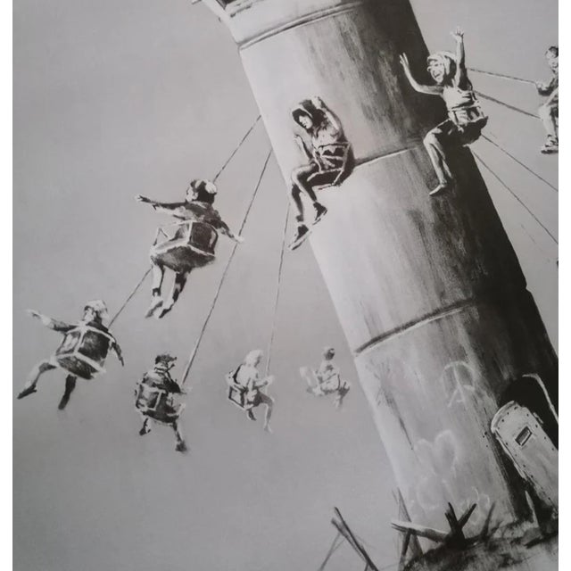 Banksy (after) Visit Historic Palestine , 2018 Poster, 2018 Limited edition Dry stamp of the Walled Off Hotel 58.9 x 41.7...