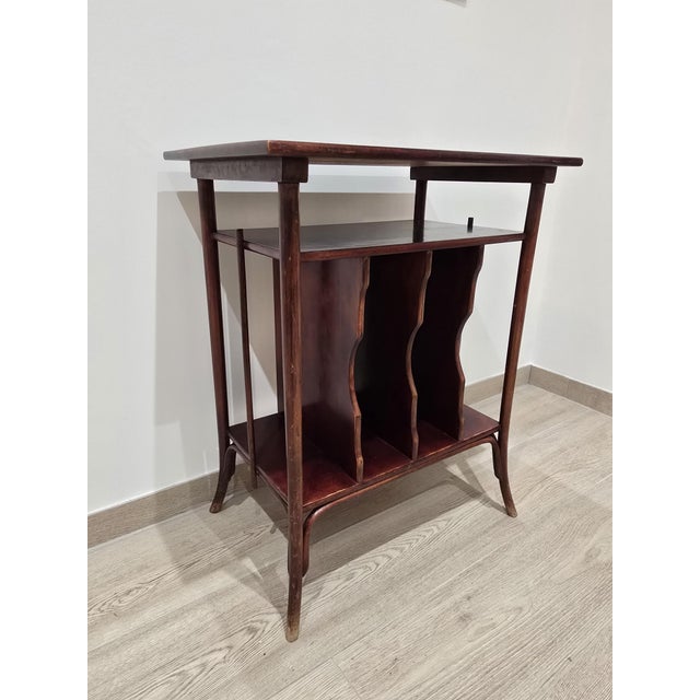 Bentwood Music Stand by Michael Thonet for Gebrüder Thonet Vienna Gmbh, 1910 For Sale - Image 3 of 15