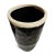 Chinese Vintage Black Ceramic Village Pot / Planter For Sale - Image 3 of 5
